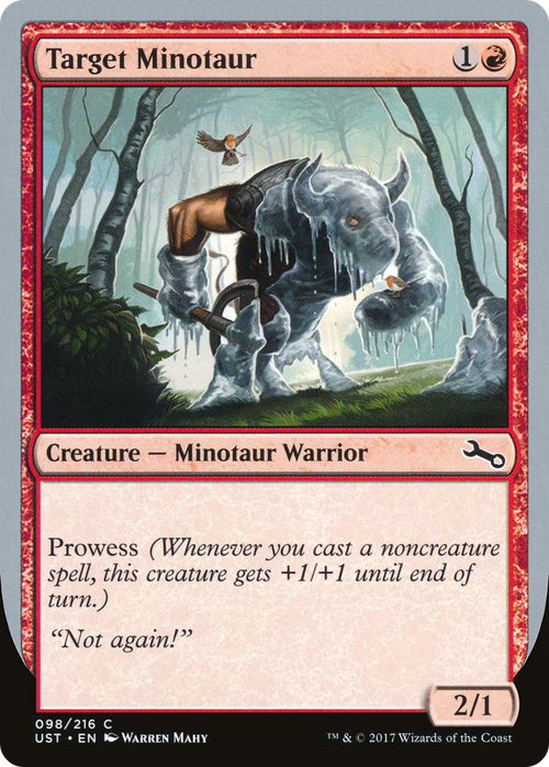 Target Minotaur (A) (UST-98A) - Unstable