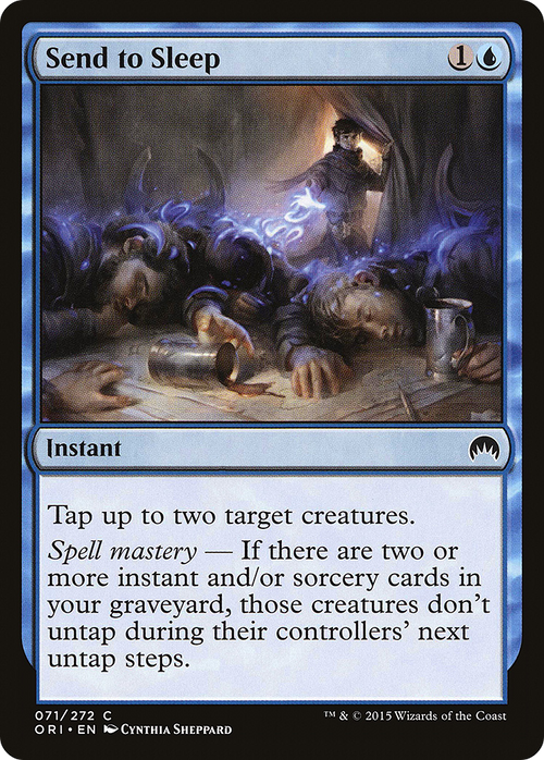 Send to Sleep (ORI-071) - Magic Origins Foil