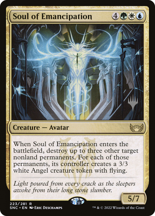 Soul of Emancipation (PPSNC-223) - Streets of New Capenna Promos Foil