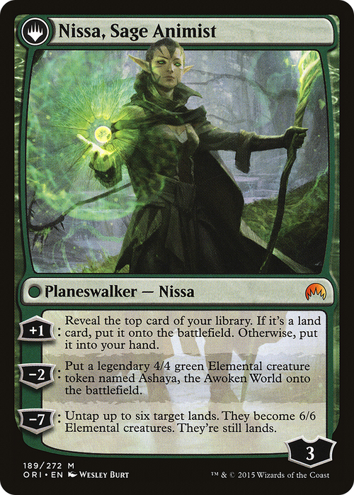 Nissa, Vastwood Seer (LIST-189) - The List: (originpwdfc)