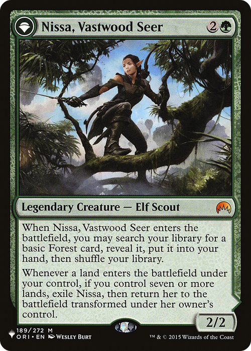 Nissa, Vastwood Seer (LIST-189) - The List: (originpwdfc)