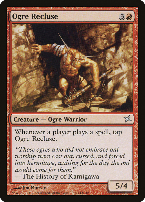 Ogre Recluse (BOK-113) - Betrayers of Kamigawa Foil