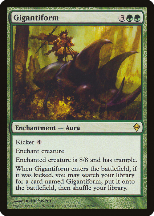 Gigantiform (ZEN-162) - Zendikar Foil