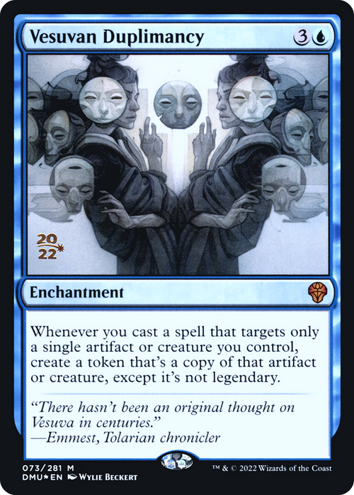 Vesuvan Duplimancy (PRE-073) - Dominaria United Promos Foil