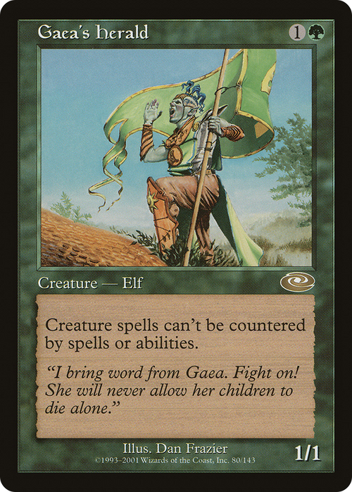 Gaea's Herald (PLS-080) - Planeshift