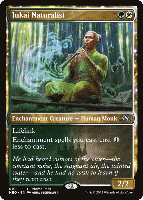 Jukai Naturalist (PPNEO-510) - Kamigawa: Neon Dynasty: (enchantment) Foil
