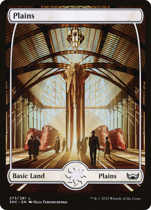 Plains (273) (SNC-273) - Streets of New Capenna Foil