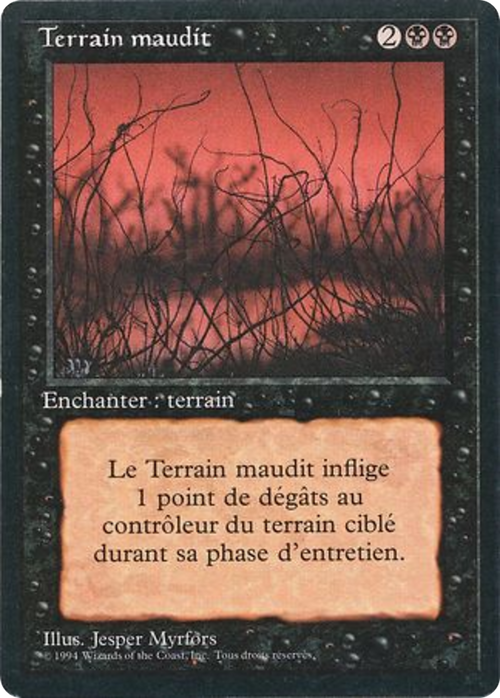 Cursed Land (FBB-) - Foreign Black Border