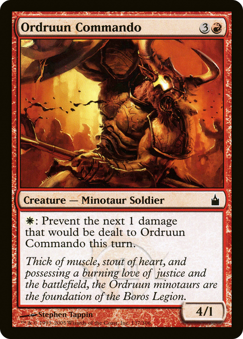 Ordruun Commando (RAV-137) - Ravnica: City of Guilds