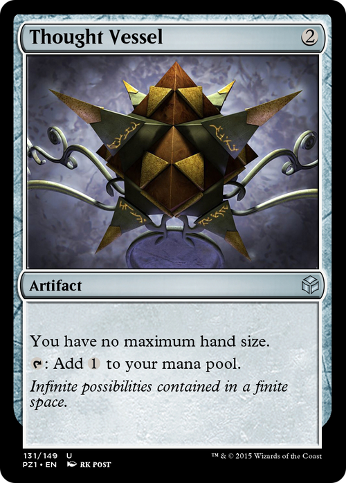 Thought Vessel (PZ1-131) - Legendary Cube Prize Pack Foil