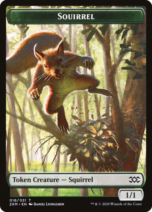 Squirrel (T2XM-018) - Double Masters Tokens