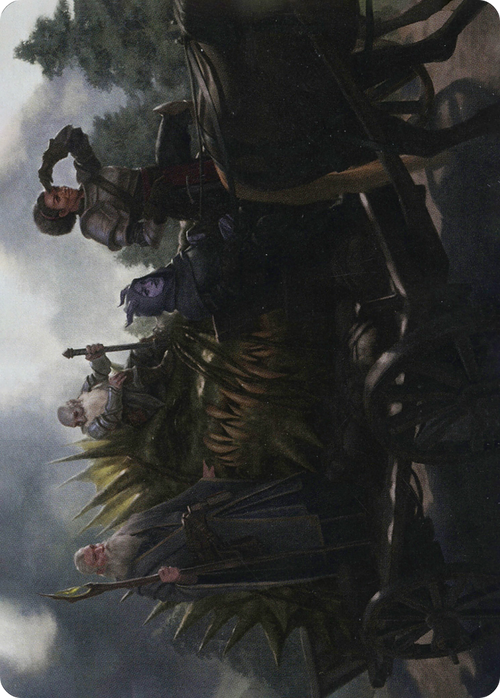 Grim Bounty // Grim Bounty (AAFR-072) - Adventures in the Forgotten Realms Art Series (Borderless) Foil
