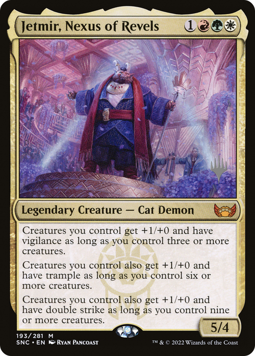 Jetmir, Nexus of Revels (PPSNC-193) - Streets of New Capenna Promos Foil