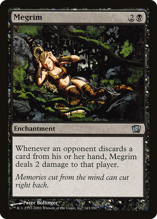 Megrim (8ED-143) - 8th Edition Foil