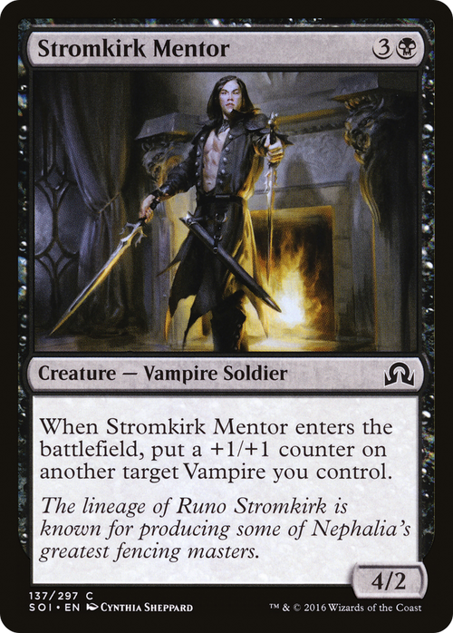 Stromkirk Mentor (SOI-137) - Shadows over Innistrad