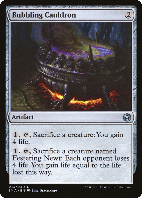 Bubbling Cauldron (IMA-213) - Iconic Masters