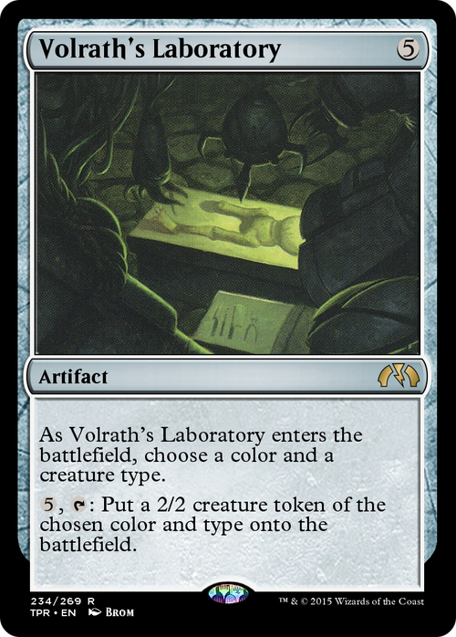 Volrath's Laboratory (TPR-234) - Tempest Remastered Foil