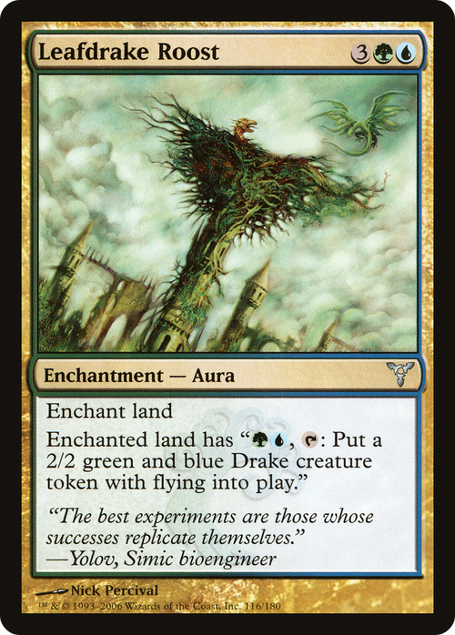 Leafdrake Roost (DIS-116) - Dissension Foil