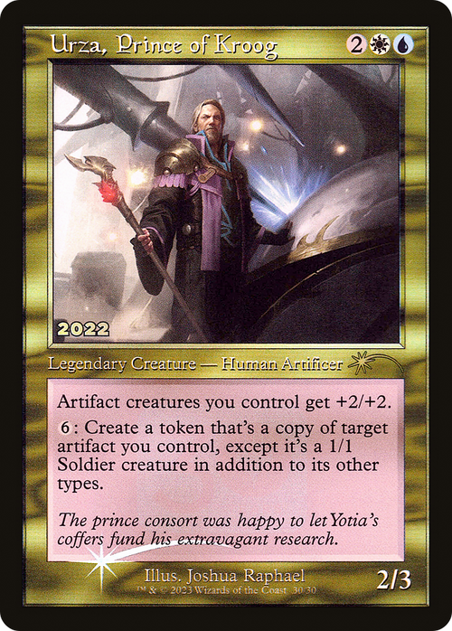 Urza, Prince of Kroog (30A-P-030) - 30th Anniversary Play Promos Foil