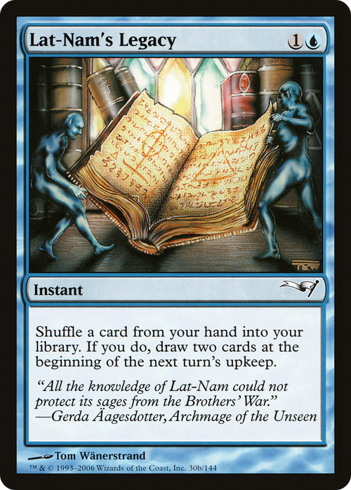 Lat-Nam's Legacy (CTD-30B) - Coldsnap Theme Decks