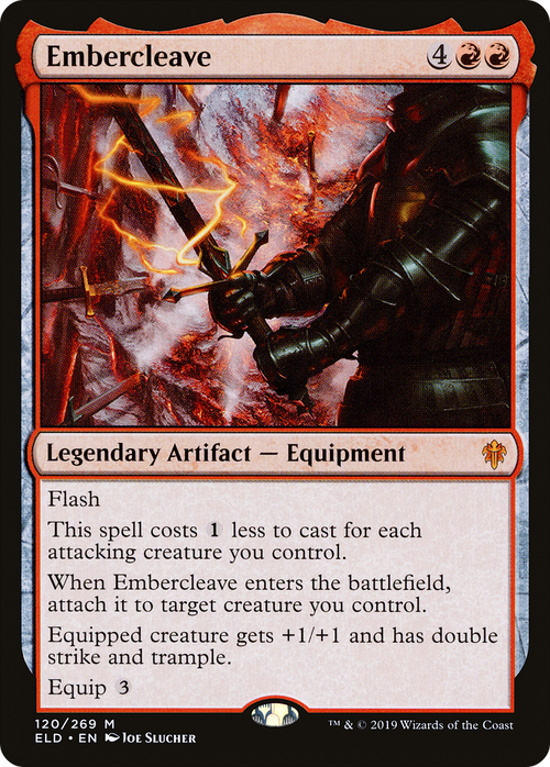 Embercleave (ELD-120) - Throne of Eldraine Foil