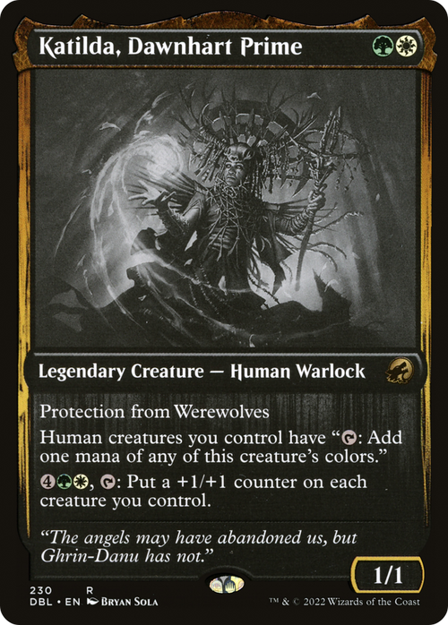 Katilda, Dawnhart Prime (DBL-230) - Innistrad: Double Feature Foil