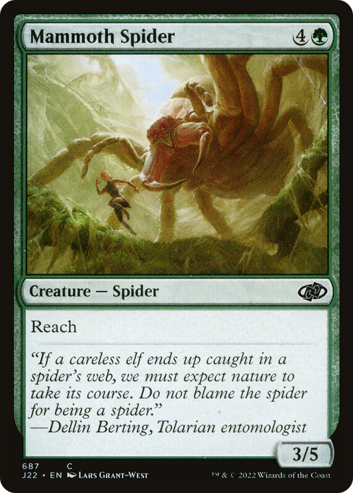 Mammoth Spider (J22-687) - Jumpstart 2022