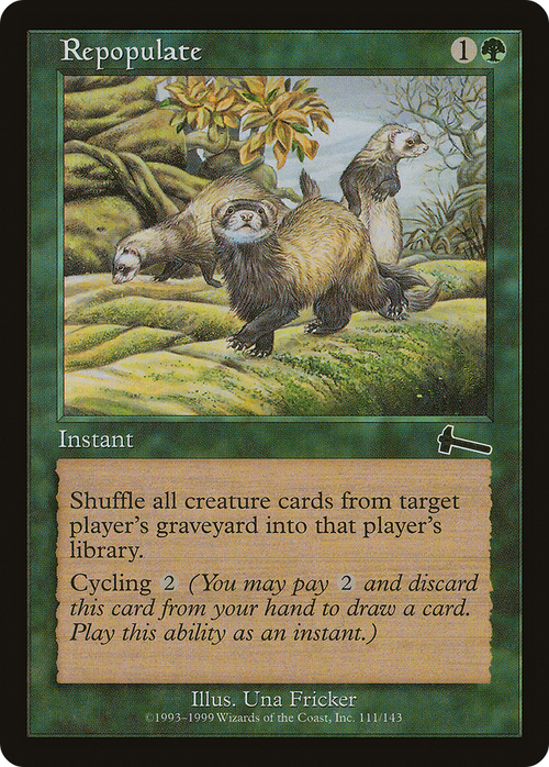 Repopulate (ULG-111) - Urza's Legacy Foil