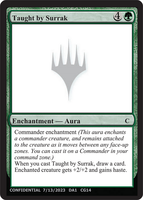 Taught by Surrak (UNK-) - Unknown Event