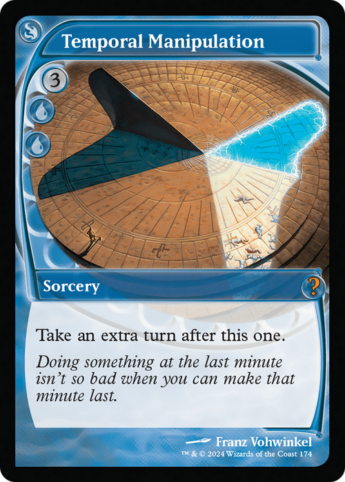 Temporal Manipulation (Future Sight) (MB2-174) - Mystery Booster 2 Foil