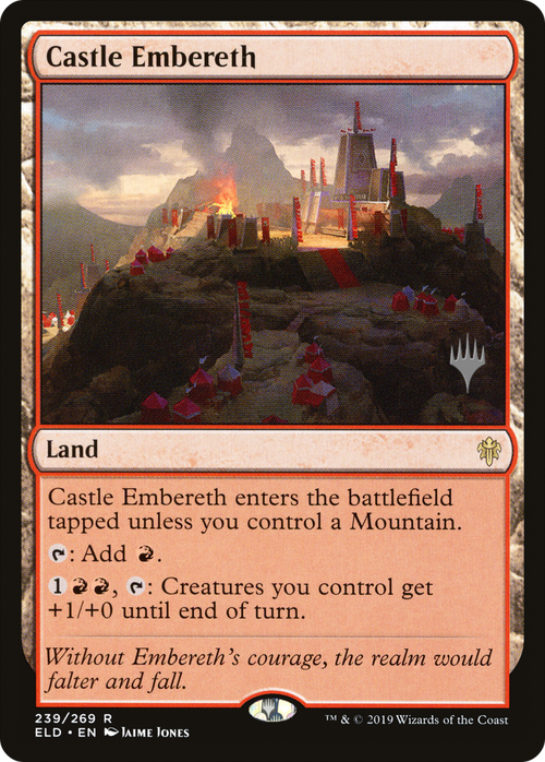 Castle Embereth (PPELD-239P) - Throne of Eldraine Promos