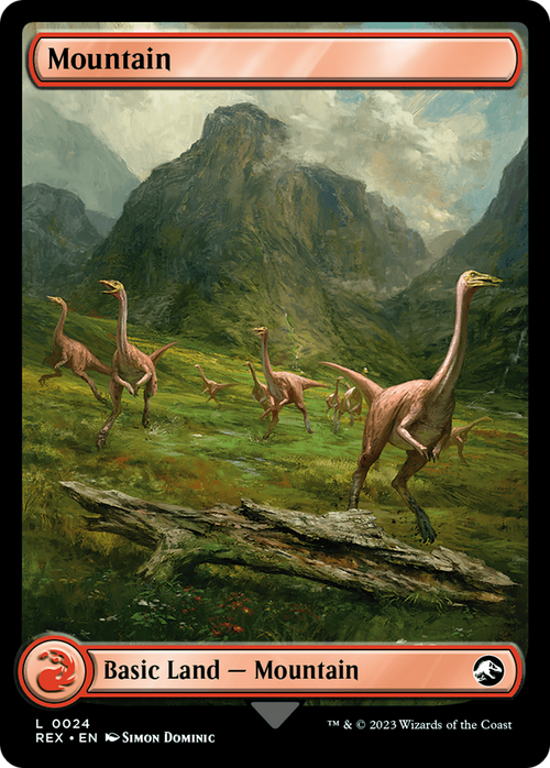 Mountain (REX-024) - Jurassic World Collection Foil