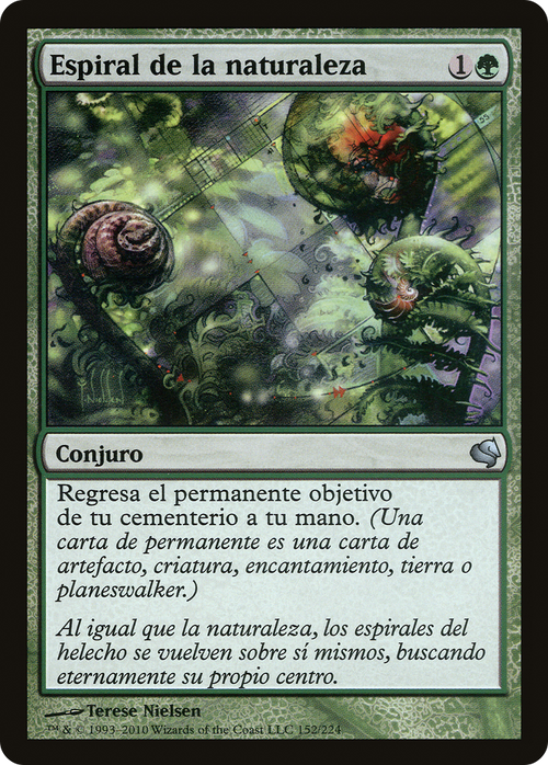 Nature's Spiral (Spanish) - "Espiral de la naturaleza" (PS11-152) - Salvat 2011