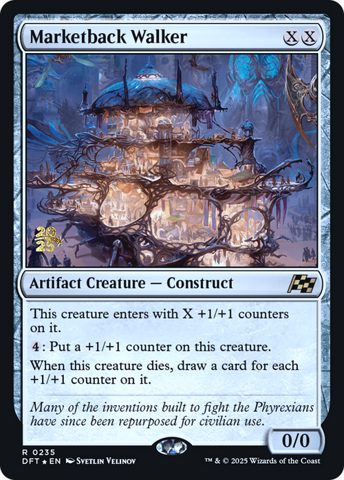 Marketback Walker (PRE-235S) - Prerelease Cards Foil
