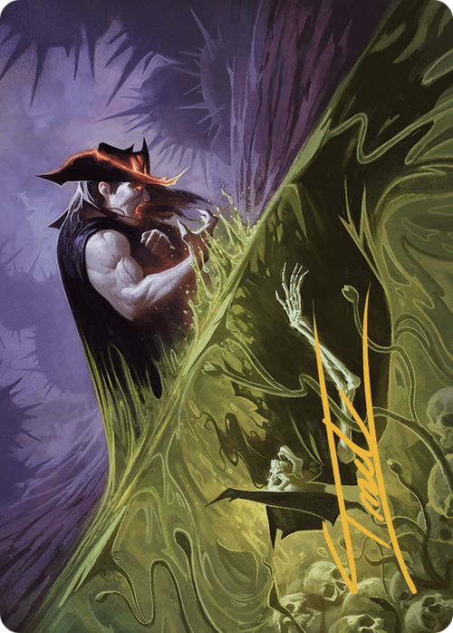 Pillage the Bog // Pillage the Bog (AOTJ-030) - Outlaws of Thunder Junction Art Series (Borderless) Foil