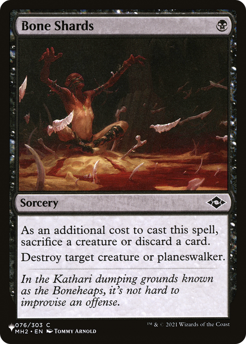 Bone Shards (LIST-MH2-76) - The List