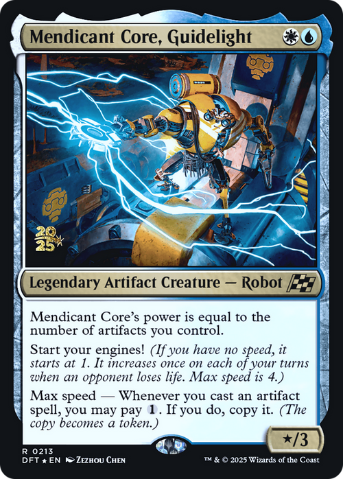 Mendicant Core, Guidelight (PRE-213S) - Prerelease Cards Foil