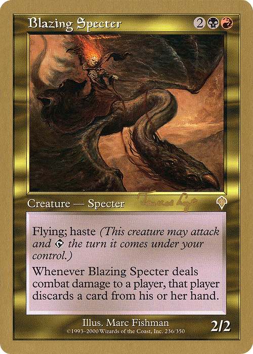 Blazing Specter - 2001 Tom van de Logt (INV) (WCD-) - World Championship Decks 2001