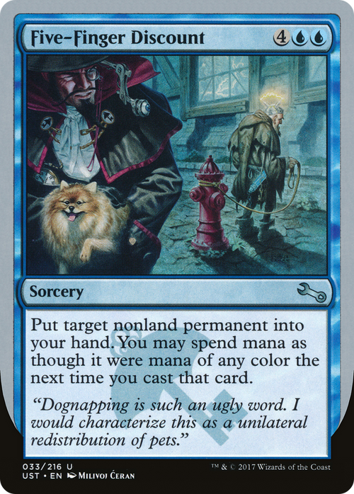 Five-Finger Discount (UST-033) - Unstable Foil
