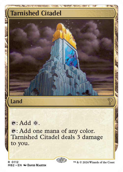 Tarnished Citadel (White Border) (MB2-112) - Mystery Booster 2