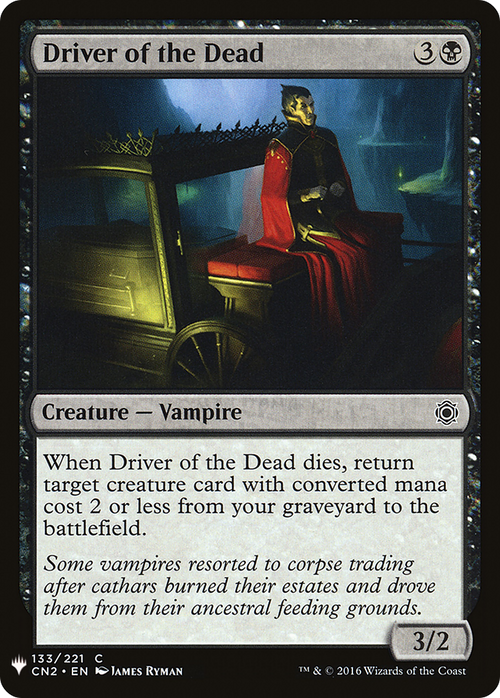 Driver of the Dead (LIST-CN2-133) - The List