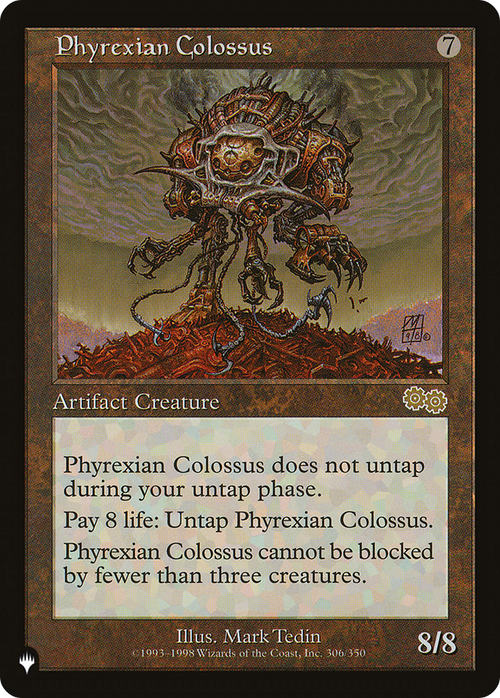 Phyrexian Colossus (LIST-USG-305) - The List