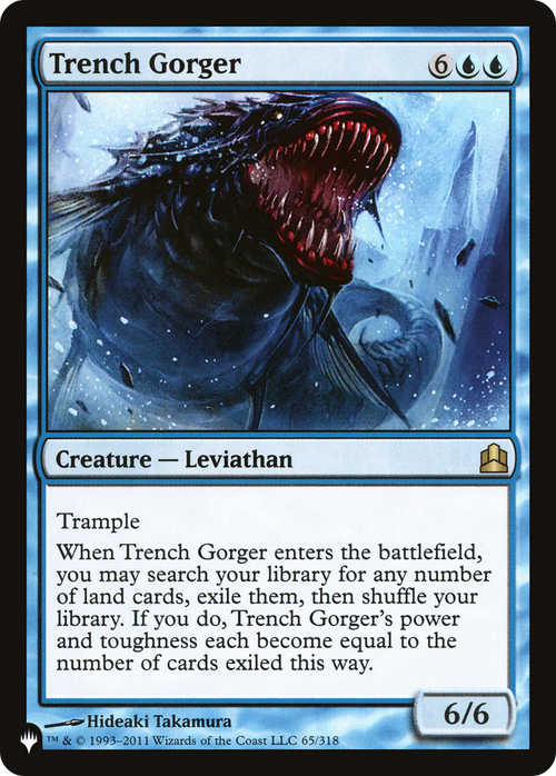 Trench Gorger (LIST-CMD-65) - The List