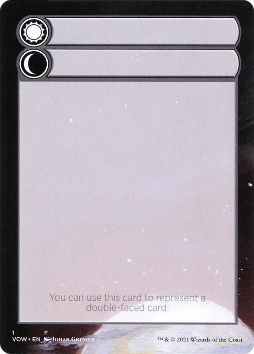 Double-Faced Substitute Card (SVOW-001) - Innistrad: Crimson Vow Substitute Cards (Borderless)