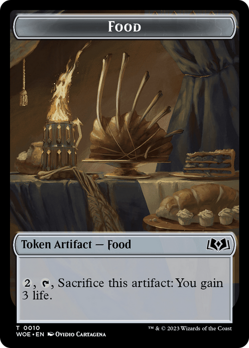 Food (TWOE-010) - Wilds of Eldraine Tokens Foil