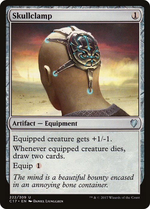 Skullclamp (C17-222) - Commander 2017