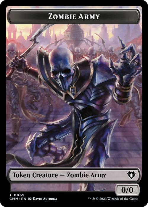 Zombie Army (TCMM-069) - Commander Masters Tokens Foil