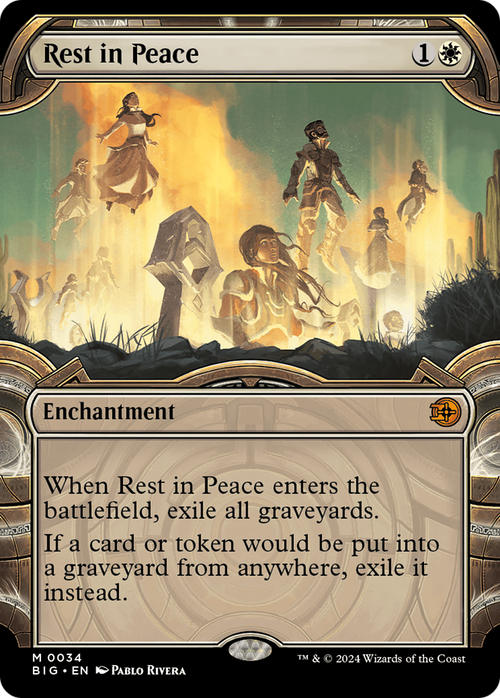 Rest in Peace (Showcase) (BIG-034) - The Big Score: (Showcase)