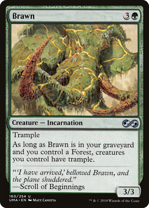 Brawn (UMA-160) - Ultimate Masters Foil