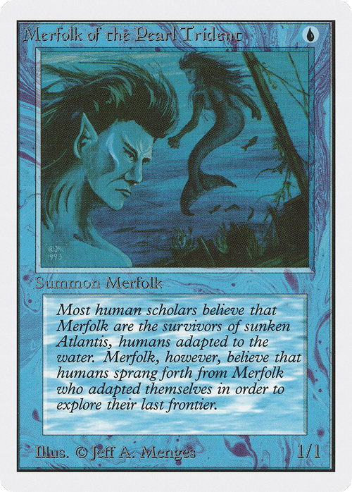 Merfolk of the Pearl Trident (2ED-) - Unlimited Edition